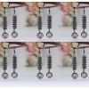 Dropship Women's Black Color Antique Earrings Combo Of 6 Pairs 