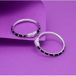 Generic Black Color 1 Pair Of Oxidised Kids Bangles Size: 1.6 