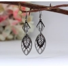 Dropship Women's Black Color Antique Earrings Combo Of 6 Pairs 