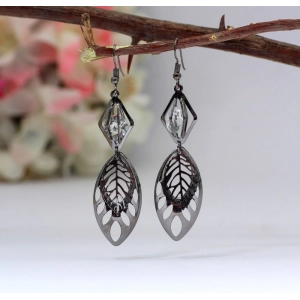 Generic Women's Black Color Antique Earrings Combo Of 6 Pairs 
