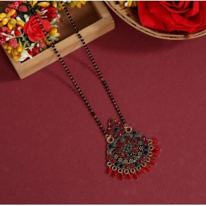 Generic Women's Red Color Mangalsutra 