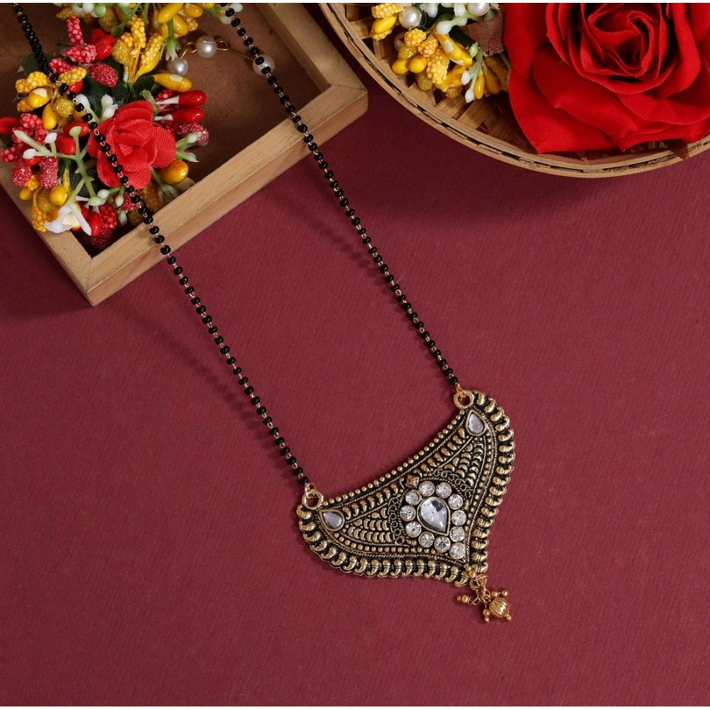 Generic Women's White Color Mangalsutra 