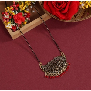 Generic Women's Red Color Mangalsutra 