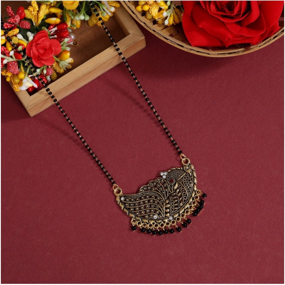 Generic Women's Black Color Mangalsutra 