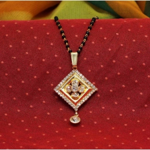 Generic Women's Red & White Color Pendants Locket Combo Of 5 Pieces 