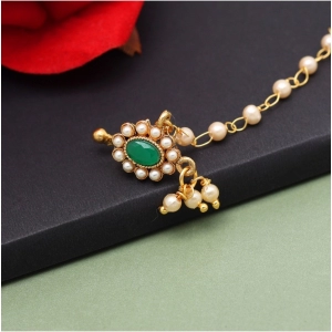 Generic Women's Green Color Nose Nath 
