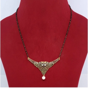 Generic Women's Assorted Color 5 Piece Of Mangalsutra Combo 