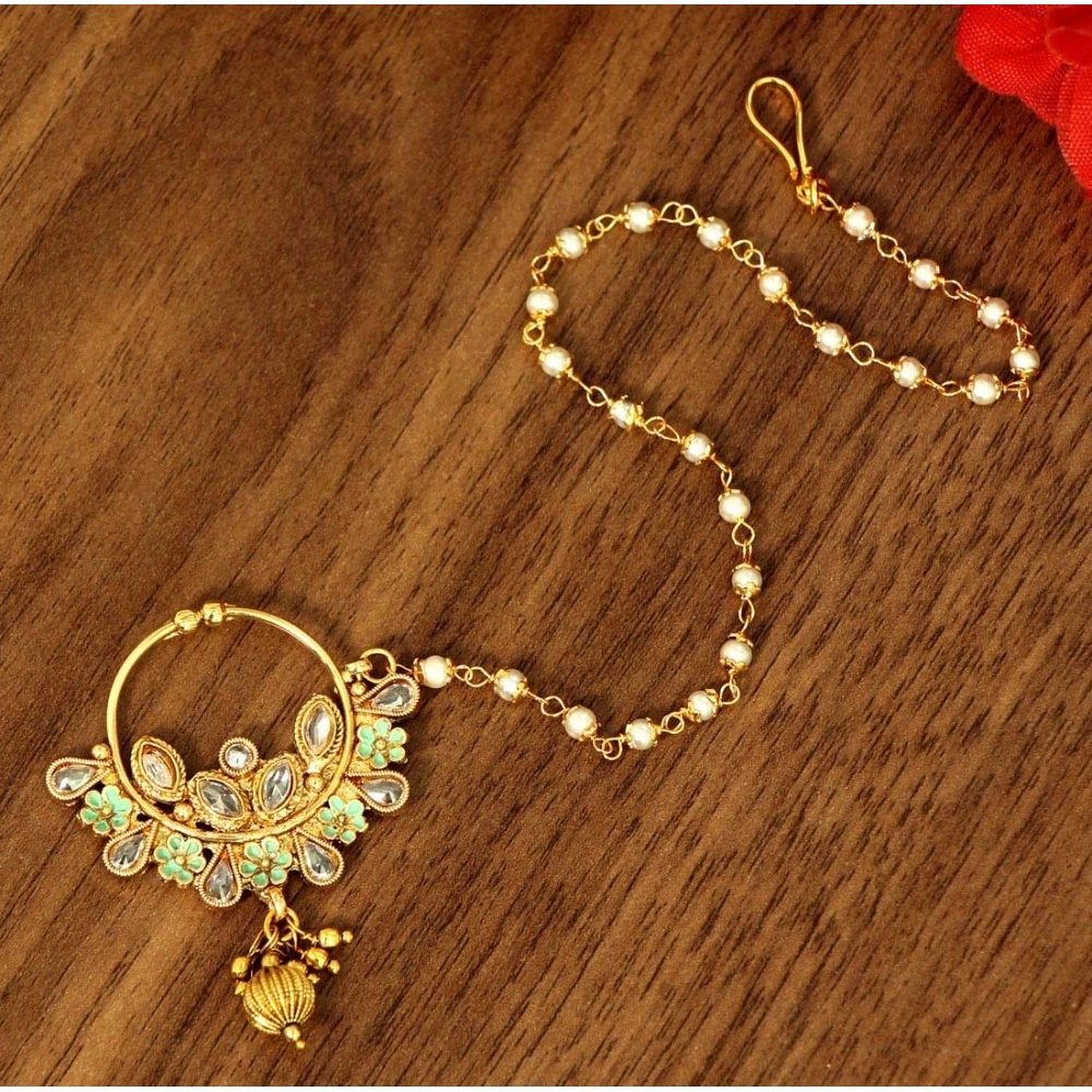 Generic Women's Gold Color Nose Nath 