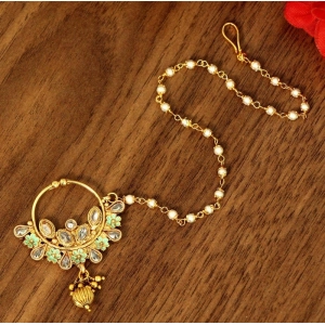 Generic Women's Gold Color Nose Nath 
