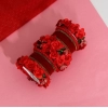 Dropship Women's Red Color Floral Bangles Set: 2.4 