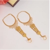 Dropship Women's Gold Plated Hathphool Adjustable Chain