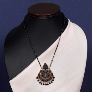 Generic Women's Black Color Mangalsutra 