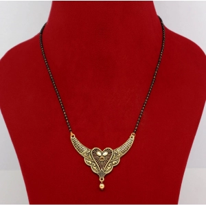 Generic Women's Assorted Color 5 Piece Of Mangalsutra Combo 