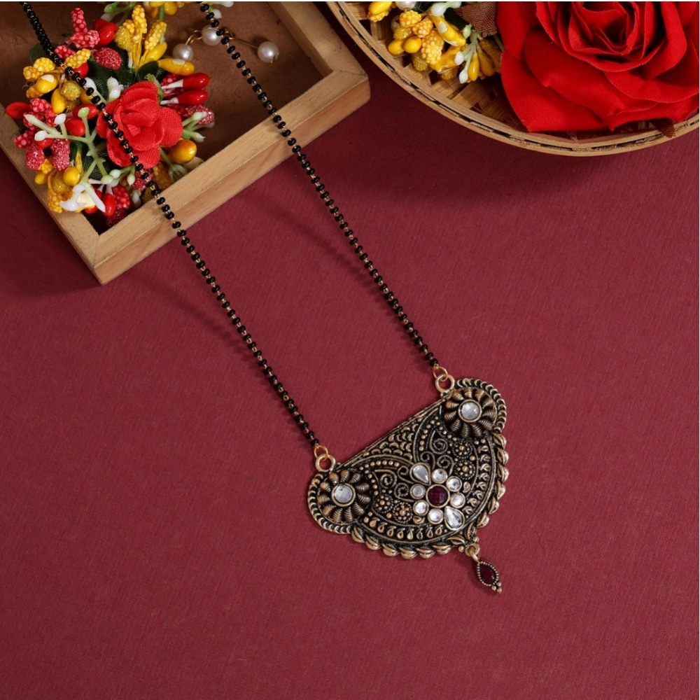 Generic Women's White Color Mangalsutra 