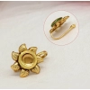 Dropship Women's Multi Color Kundan Nose Pin Combo Of 4 Pieces 