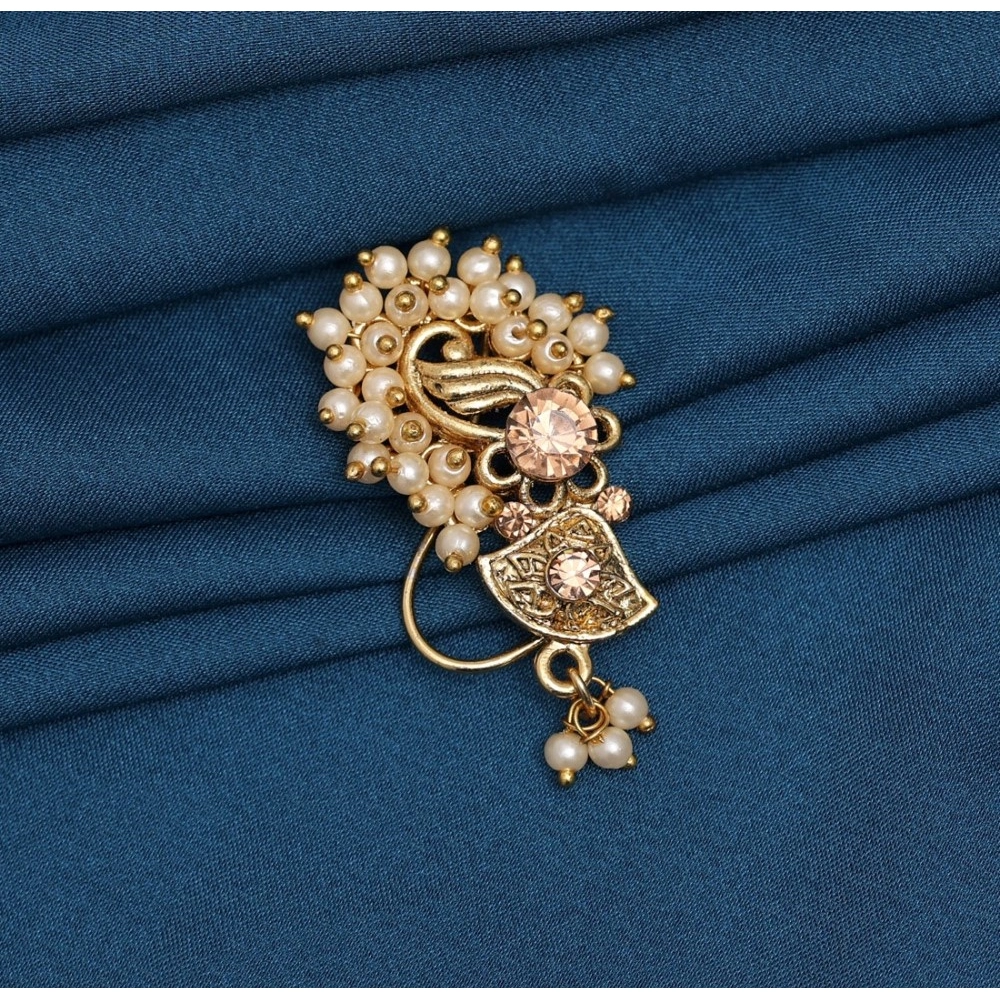 Generic Women's Gold Color Nose Pin 