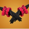 Dropship Women's Rani Color Floral Bangles Set: 2.4 