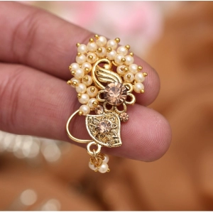Generic Women's Gold Color Nose Pin 