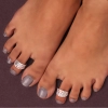 Dropship Women's Multi Color Assorted Design Adjustable Toe Rings Combo Of 2 Pairs 