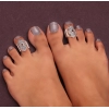 Dropship Women's Multi Color Assorted Design Adjustable Toe Rings Combo Of 2 Pairs 