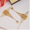 Dropship Women's Gold Plated Hathphool Adjustable Chain