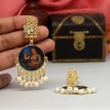 Dropship Women's Multi Color Kundan Kundan Earrings 