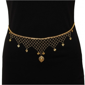 Generic Women's Gold Plated Kamarband Waist Belt For Women//Girls Adjustable Chain