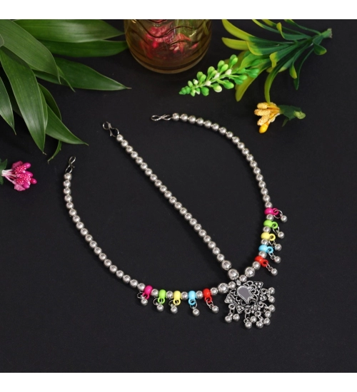 Women's Multi Color Oxidised Matha Patti 