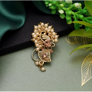 Generic Women's Gold Color Nose Pin 