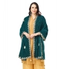 Women's Velvet Gotta Patti Dupatta (Dark Green, Length: 2.25 to 2.50 Mtr) Women's Velvet Gotta Patti Dupatta (Dark Green, Length: 2.25 to 2.50 Mtr)