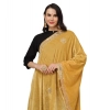 Women's Velvet Gotta Patti Dupatta (Yellow, Length: 2.25 to 2.50 Mtr) Women's Velvet Gotta Patti Dupatta (Yellow, Length: 2.25 to 2.50 Mtr)