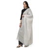 Women's Chanderi Solid Dupatta (White, Length: 2.25 to 2.50 Mtr) Women's Chanderi Solid Dupatta (White, Length: 2.25 to 2.50 Mtr)