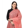 Women's Cotton Embroidered Dupatta (Peach, Length: 2.25 to 2.50 Mtr) Women's Cotton Embroidered Dupatta (Peach, Length: 2.25 to 2.50 Mtr)
