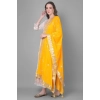 Women's Velvet Gotta Patti Dupatta (Yellow, Length: 2.25 to 2.50 Mtr) Women's Velvet Gotta Patti Dupatta (Yellow, Length: 2.25 to 2.50 Mtr)