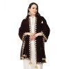 Women's Velvet Gotta Patti Dupatta (Brown, Length: 2.25 to 2.50 Mtr) Women's Velvet Gotta Patti Dupatta (Brown, Length: 2.25 to 2.50 Mtr)