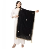 Women's Velvet Gotta Patti Dupatta (Black, Length: 2.25 to 2.50 Mtr) Women's Velvet Gotta Patti Dupatta (Black, Length: 2.25 to 2.50 Mtr)