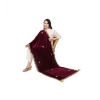 Women's Velvet Gotta Patti Dupatta (Purple, Length: 2.25 to 2.50 Mtr) Women's Velvet Gotta Patti Dupatta (Purple, Length: 2.25 to 2.50 Mtr)