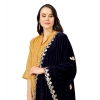 Women's Velvet Gotta Patti Dupatta (Blue, Length: 2.25 to 2.50 Mtr) Women's Velvet Gotta Patti Dupatta (Blue, Length: 2.25 to 2.50 Mtr)