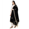 Women's Velvet Gotta Patti Dupatta (Black, Length: 2.25 to 2.50 Mtr) Women's Velvet Gotta Patti Dupatta (Black, Length: 2.25 to 2.50 Mtr)