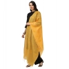 Women's Cotton Embroidered Dupatta (Yellow, Length: 2.25 to 2.50 Mtr) Women's Cotton Embroidered Dupatta (Yellow, Length: 2.25 to 2.50 Mtr)