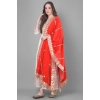 Women's Velvet Gotta Patti Dupatta (Red, Length: 2.25 to 2.50 Mtr) Women's Velvet Gotta Patti Dupatta (Red, Length: 2.25 to 2.50 Mtr)