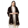 Women's Velvet Gotta Patti Dupatta (Brown, Length: 2.25 to 2.50 Mtr) Women's Velvet Gotta Patti Dupatta (Brown, Length: 2.25 to 2.50 Mtr)