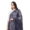 Women's Cotton Embroidered Dupatta (Dark Blue, Length: 2.25 to 2.50 Mtr) Women's Cotton Embroidered Dupatta (Dark Blue, Length: 2.25 to 2.50 Mtr)
