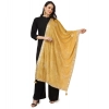 Women's Velvet Gotta Patti Dupatta (Yellow, Length: 2.25 to 2.50 Mtr) Women's Velvet Gotta Patti Dupatta (Yellow, Length: 2.25 to 2.50 Mtr)