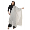 Women's Chanderi Solid Dupatta (White, Length: 2.25 to 2.50 Mtr) Women's Chanderi Solid Dupatta (White, Length: 2.25 to 2.50 Mtr)