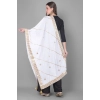 Women's Velvet Gotta Patti Dupatta (Off White, Length: 2.25 to 2.50 Mtr) Women's Velvet Gotta Patti Dupatta (Off White, Length: 2.25 to 2.50 Mtr)