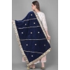 Women's Velvet Gotta Patti Dupatta (Navy, Length: 2.25 to 2.50 Mtr) Women's Velvet Gotta Patti Dupatta (Navy, Length: 2.25 to 2.50 Mtr)