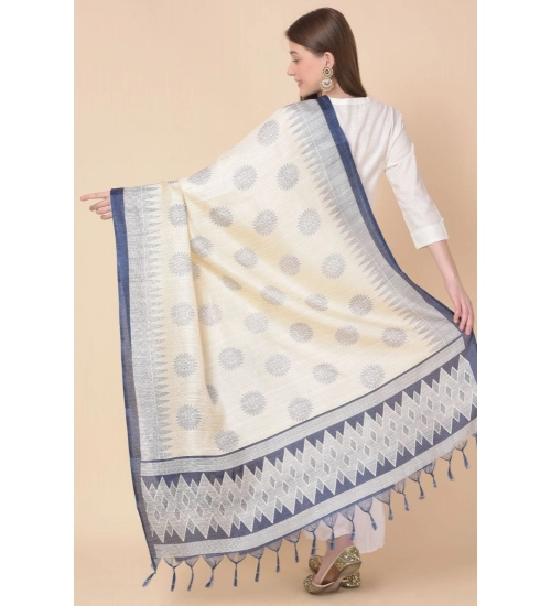 Women's Art Silk Printed Dupatta (Blue, Length: 2.25 to 2.50 Mtr) Women's Art Silk Printed Dupatta (Blue, Length: 2.25 to 2.50 Mtr)