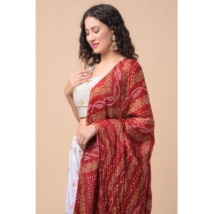Generic Women's Chanderi Printed Dupatta (Multicolor, Length: 2.25 to 2.50 Mtr)