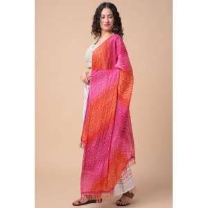 Generic Women's Chanderi Printed Dupatta (Multicolor, Length: 2.25 to 2.50 Mtr)